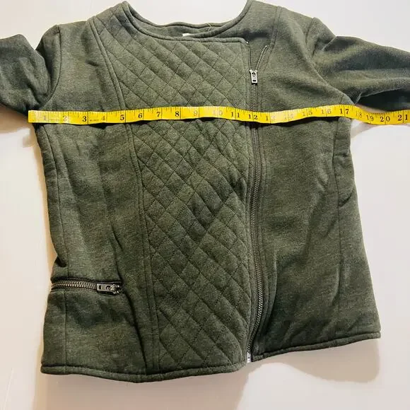 Athleta Belvedere Quilted Full Zip Cardigan Jacket Size XS - Picture 8 of 10